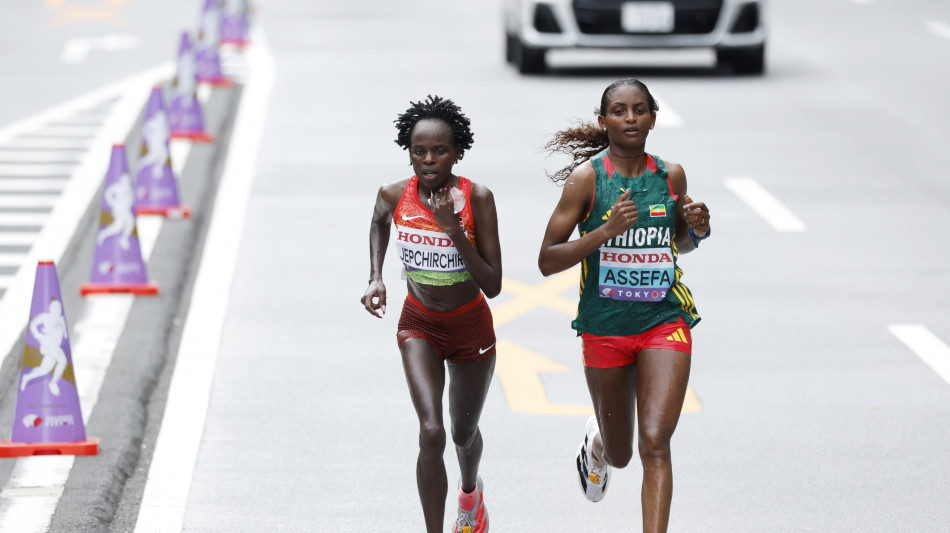 Mondiali atletica: keniana Jepchirchir oro nella maratona
