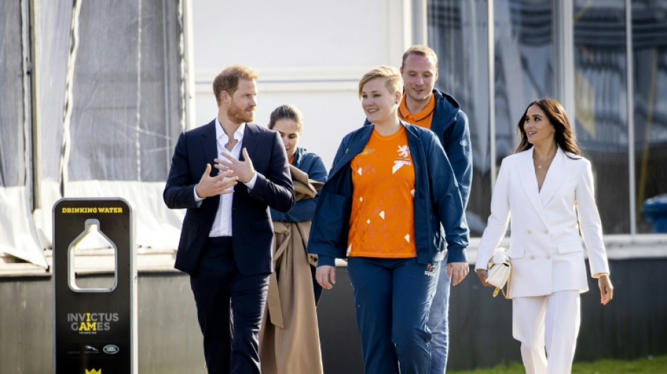 Harry et Meghan sont arriv&eacute;s aux Pays-Bas pour les Invictus Games