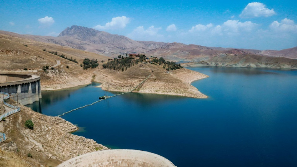 En Irak frapp&eacute; par la s&eacute;cheresse, un barrage vide aux trois quarts