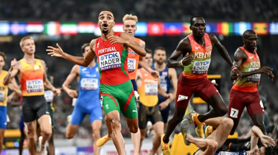Mondiaux d'athl&eacute;tisme: sc&eacute;nario fou sur 1.500 m, le Portugais Isaac Nader sacr&eacute;
