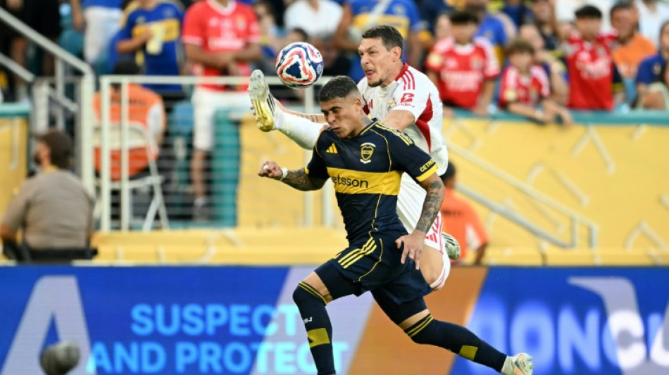 Mondial des clubs: des buts, des rouges et du bruit, chaud match nul (2-2) entre Boca et Benfica