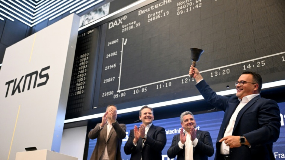 U-Bootbauer TKMS nach Abspaltung von Thyssenkrupp in MDax aufgenommen