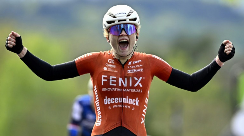 Cyclisme: Puck Pieterse confirme son talent en remportant la Fl&egrave;che Wallonne f&eacute;minine