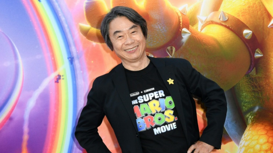 Far cry from 16-pixel start, Mario makes it 'so big' on screen: creator Miyamoto